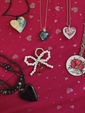 Heart Shaped Necklaces Bundle